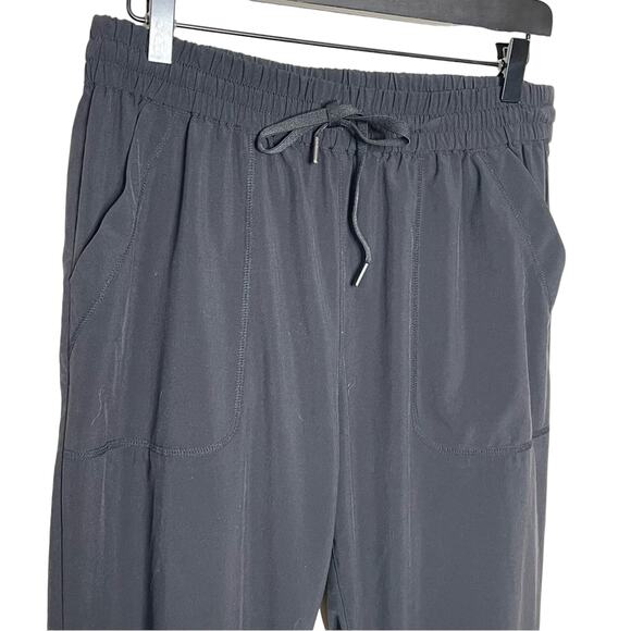 TNA Aritzia Speed Jogger Drawstring Black Joggers with Pockets Size Large - Picture 5 of 8
